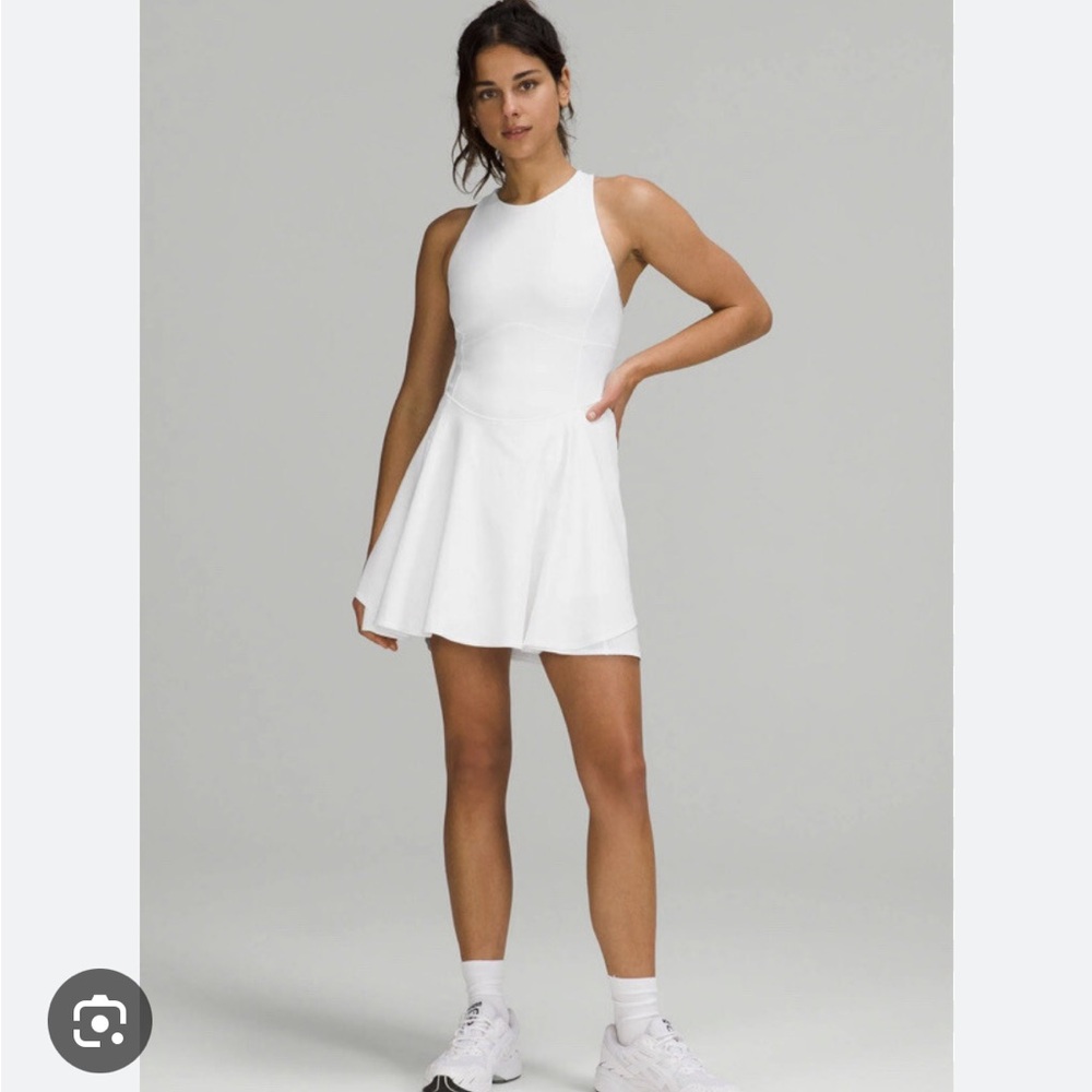 Lululemon White Court Crush Dress